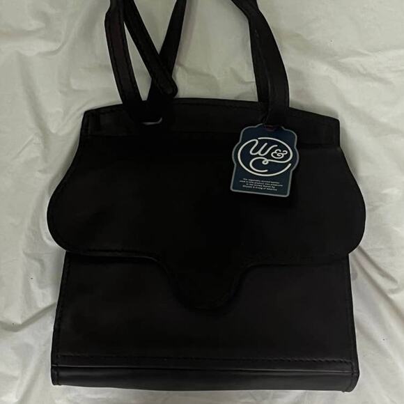 Adan Ballou  Leather Brown Shoulder Bag Full Grain Vegetable Tanned Leather - Picture 4 of 13